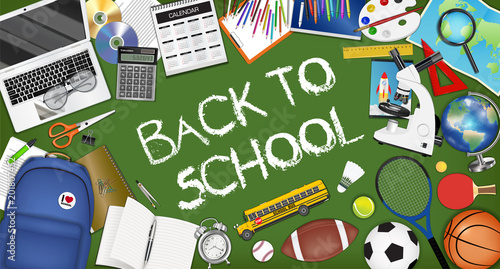 back to school with student education object tool