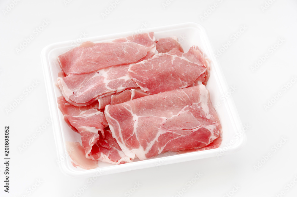 豚肩ロース薄切り