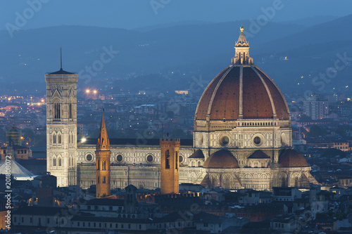 Basilica of Santa Maria del Fiore (Basilica of Saint Mary of the Flower) in Florence, Tuscany, Italy