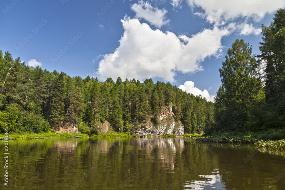 Fototapeta premium Лето на реке