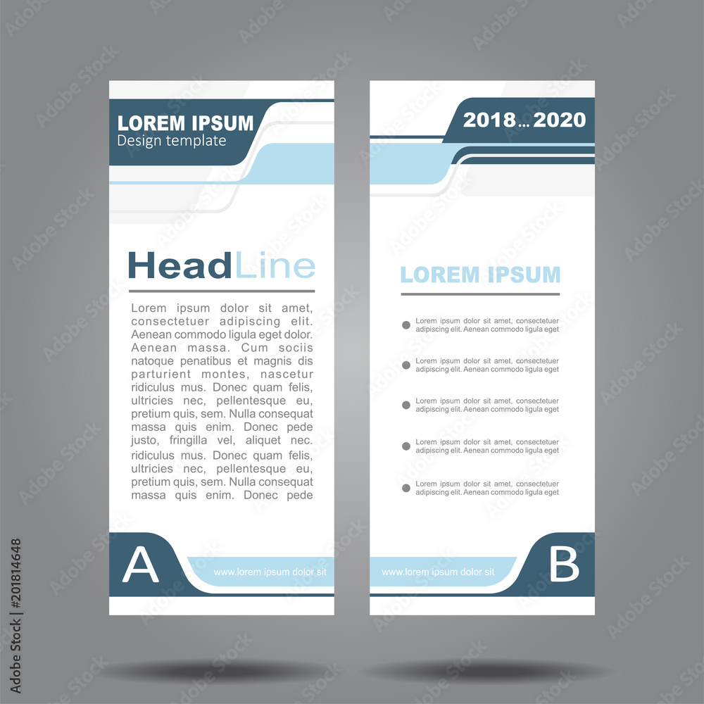 Design vertical template flyer banner. Vector illustration. Design vertical template flyer banner. Vector illustration.
