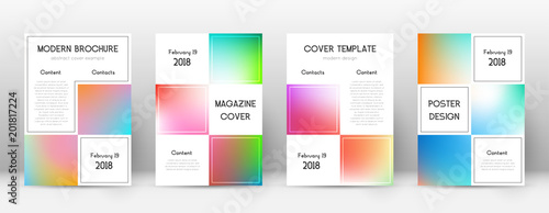 Flyer layout. Business precious template for Brochure, Annual Report, Magazine, Poster, Corporate Presentation, Portfolio, Flyer. Admirable bright cover page.
