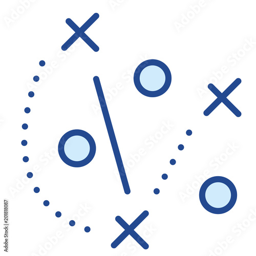 Taktikanweisungen Vector Icon