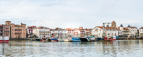 beautiful town of saint jean de Luz, France