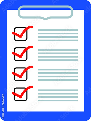 Illustration of Checklist