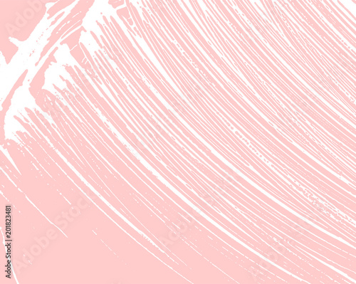 Natural soap texture. Actual millenial pink foam trace background. Artistic fresh soap suds. Cleanliness, cleanness, purity concept. Vector illustration.