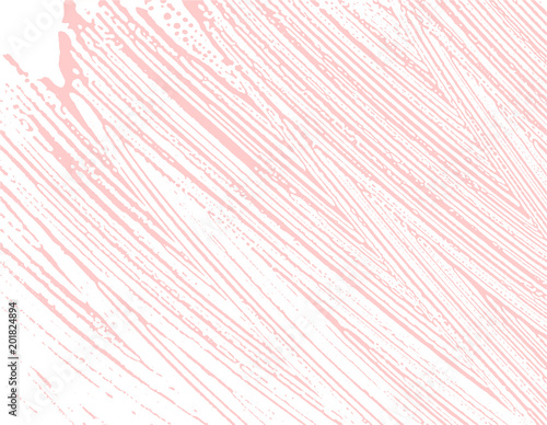 Natural soap texture. Appealing millenial pink foam trace background. Artistic favorable soap suds. Cleanliness, cleanness, purity concept. Vector illustration.