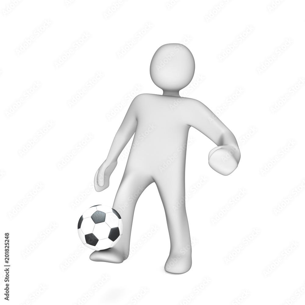 Manikin Football Juggling Manikin Football Juggling