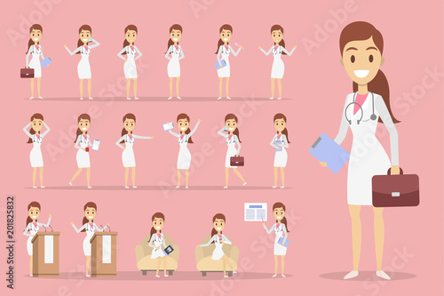 Doctor character set.