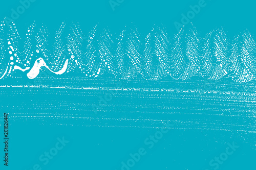 Natural soap texture. Alive green blue foam trace background. Artistic exceptional soap suds. Cleanliness, cleanness, purity concept. Vector illustration.