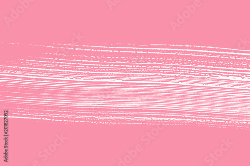 Natural soap texture. Adorable bright pink foam trace background. Artistic actual soap suds. Cleanliness, cleanness, purity concept. Vector illustration.