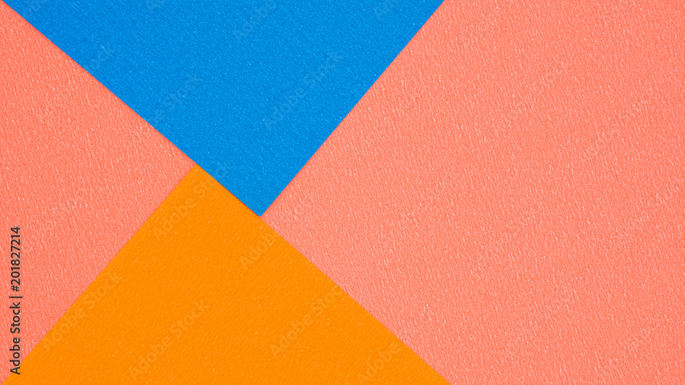 pink, blue and orange paper texture