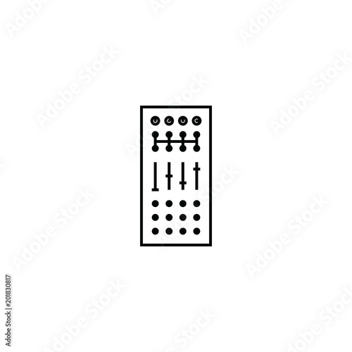 Modul system outline icon
