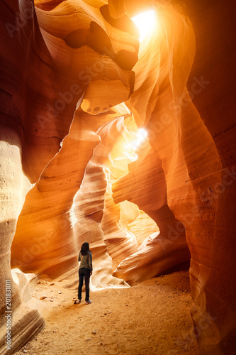 Obraz na płótnie Antelope canyon w salonie