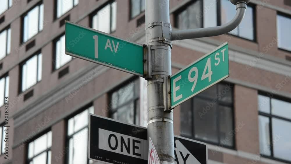 Upper East Side Street Sign Upper East Side Street Sign