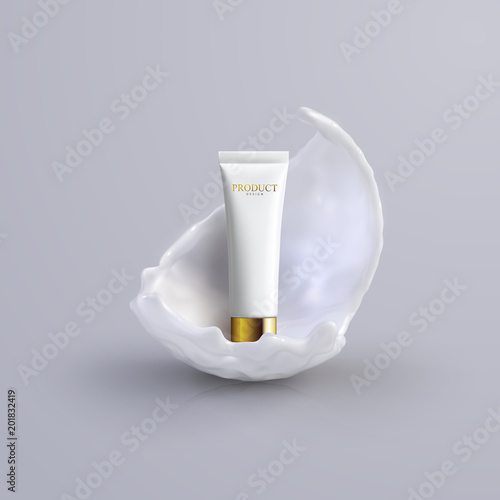 Shampoo or shower gel packaging