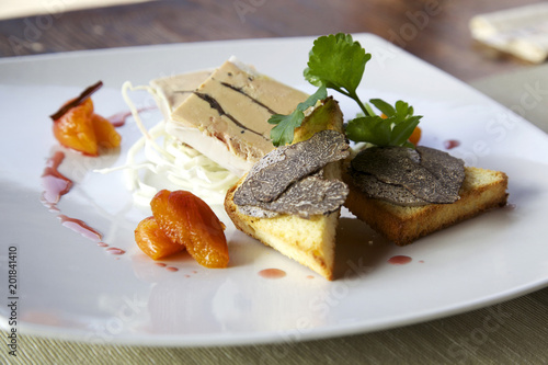 foie gras with black truffle
