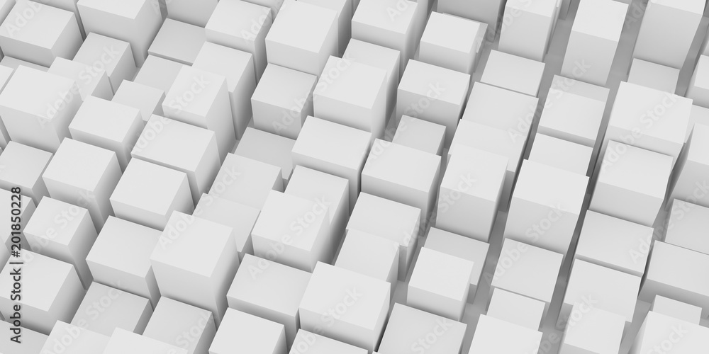 Abstract various size of white box in grid pattern,Concept of urban city planning.Architecture element . Abstract various size of white box in grid pattern,Concept of urban city planning.Architecture element .