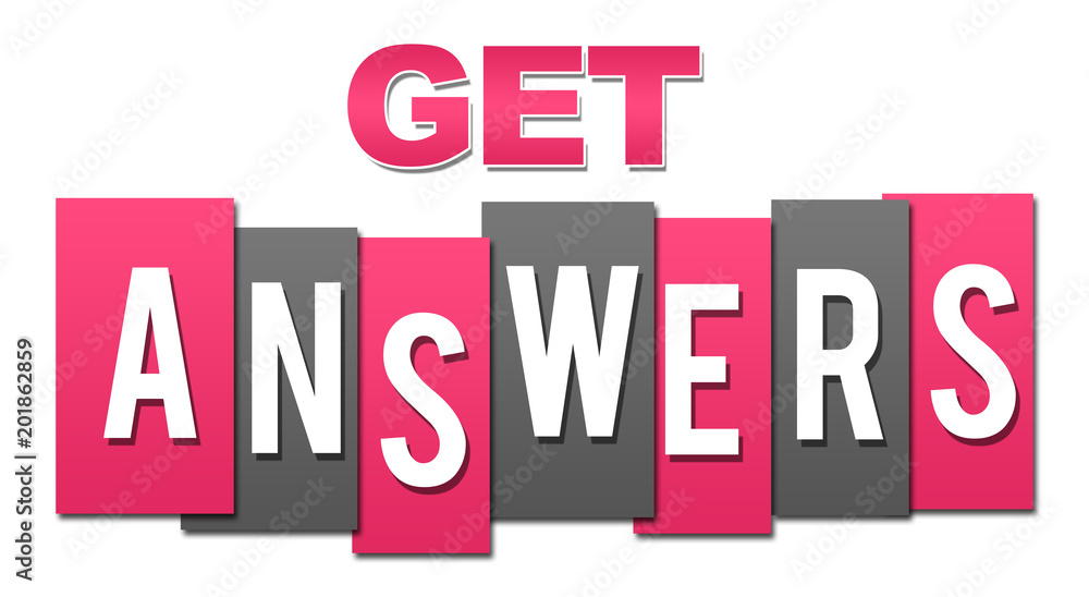 Get Answers Professional Pink Grey Get Answers Professional Pink Grey