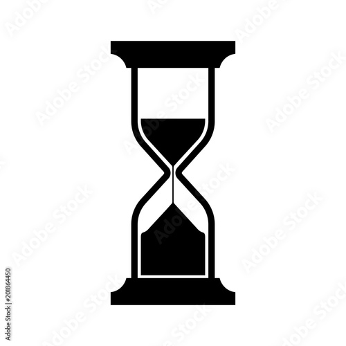 Symbolic image of an hourglass
