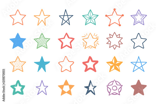 Hand Drawn Stars