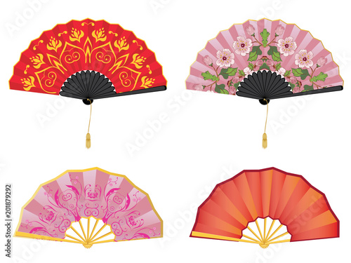 Oriental style fan