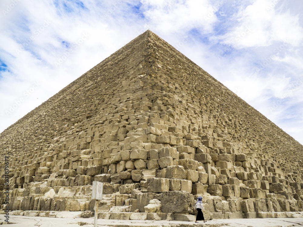 The Great Pyramids in Giza, Cairo, Egypt