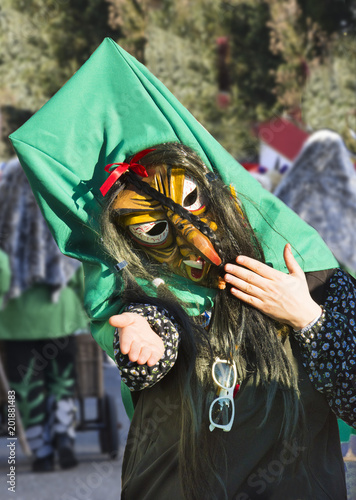 Swabian-Alemannic carnival ´Fasnet´ in South Germany-Germany, Europe. photo