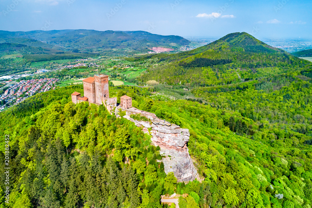 Trifels Castle in the Palatinate Forest. Rhineland-Palatinate, Germany