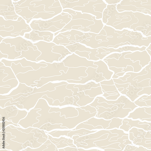 Vector seamless pattern of bark texture. Wood natural structure