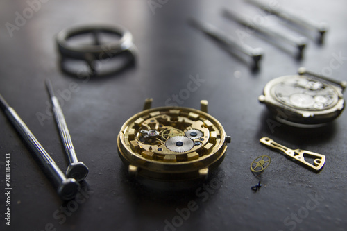 Watchmaker's workshop, watch repair