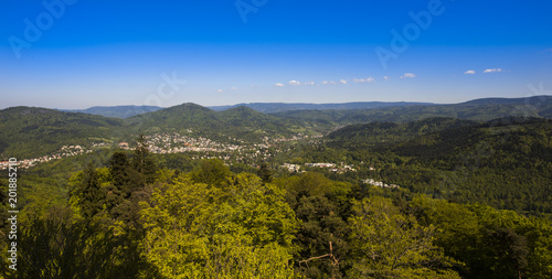 View of Baden-Baden and the Black Forest_Baden Wuerttemberg, Germany