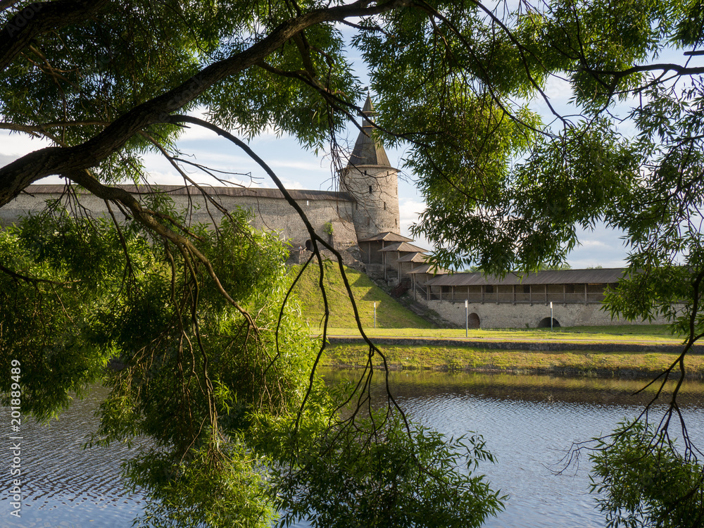 Fortress in the city of Pskov Fortress in the city of Pskov