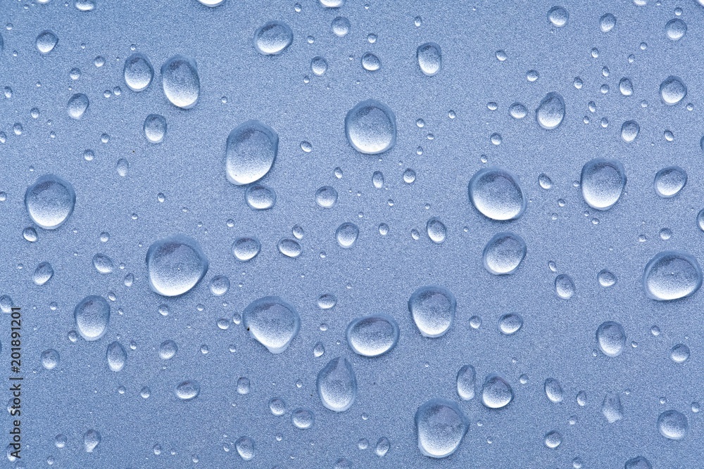 Shiny Water Droplets