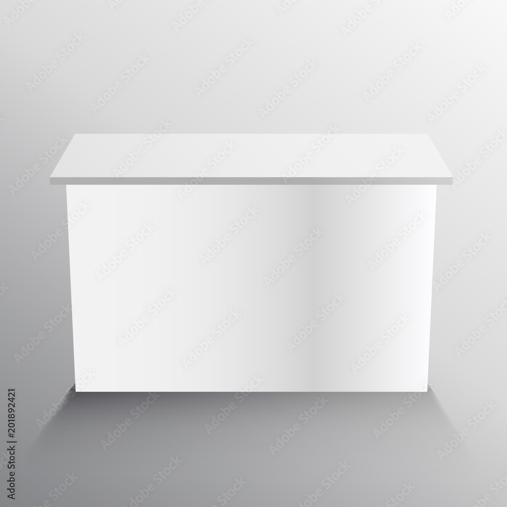 display table vector mockup design display table vector mockup design