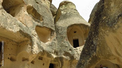 Church at an Ancient Cave House in Pasabagi, Cappadocia photo