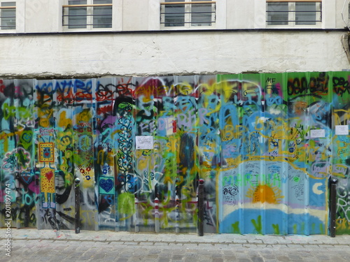Canvas Print French Street Art