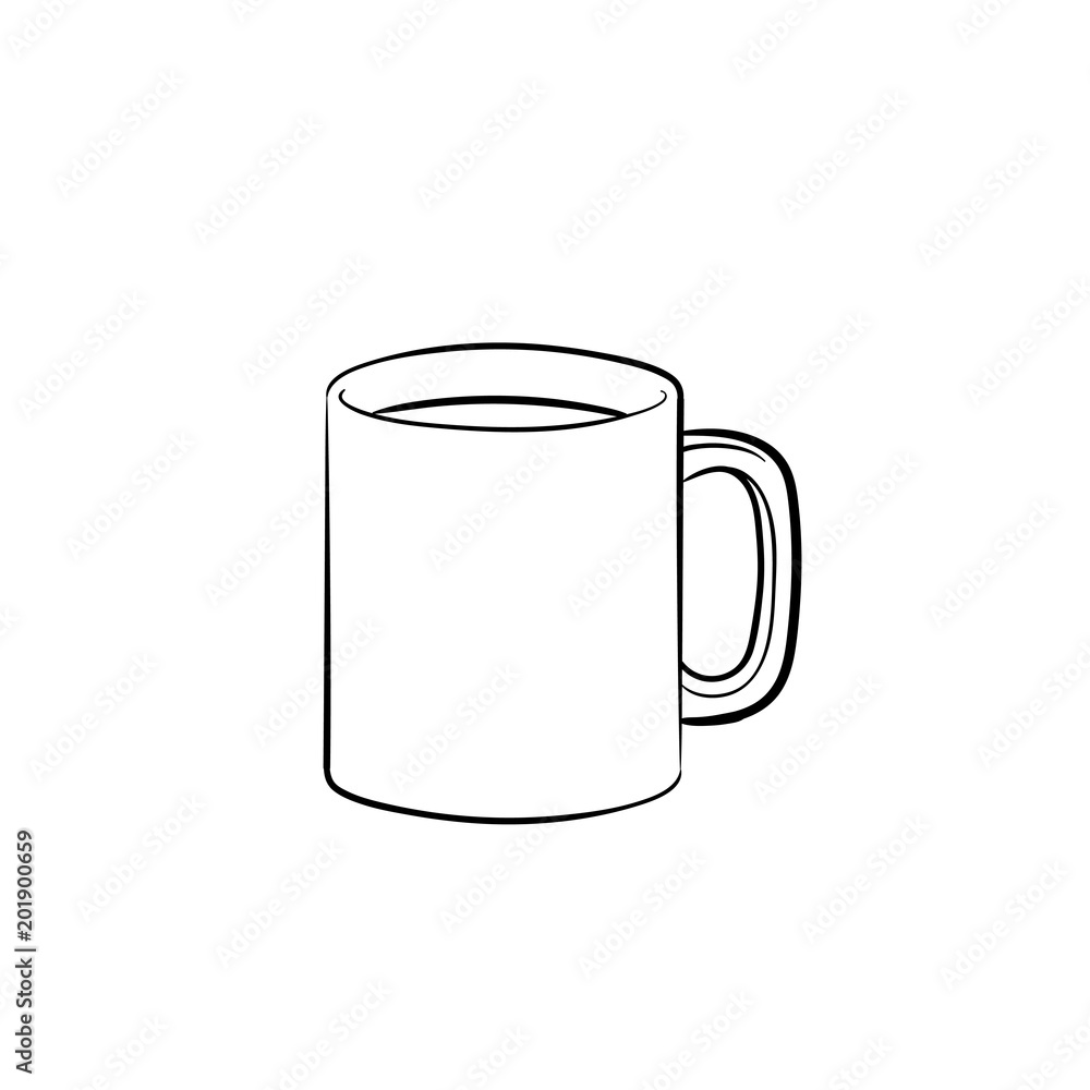 A coffee mug | 3D CAD Model Library | GrabCAD