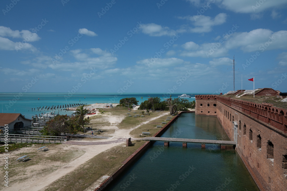Fort Jefferson front view