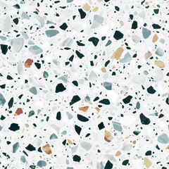 Keuken achterwand Wit patronen Italiaanse terrazzo vloer Venetiaanse stijl  © lalaverock