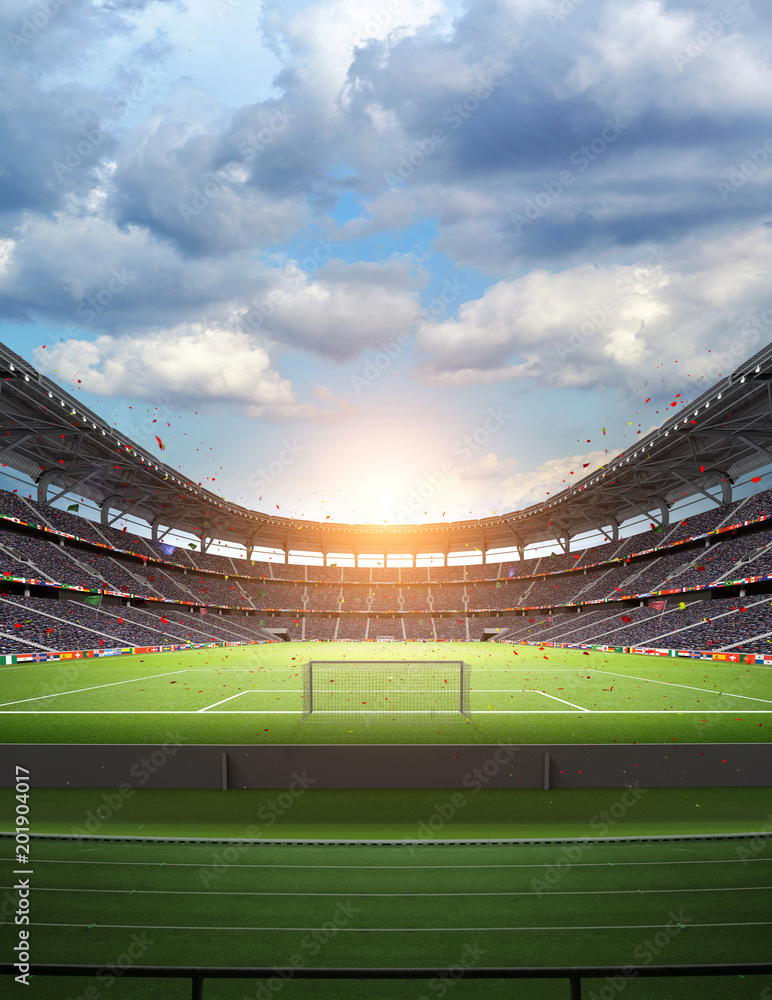 Naklejka premium The stadium