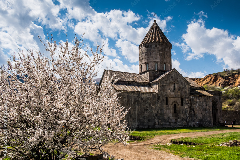 Tatev Monastery, Church of Poghos and Petros, Syunik Province, Armenia, Caucaus, Eurasia.