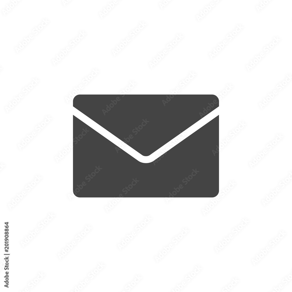 Envelope flat vector icon, message, mail, email, letter symbol Envelope flat vector icon, message, mail, email, letter symbol