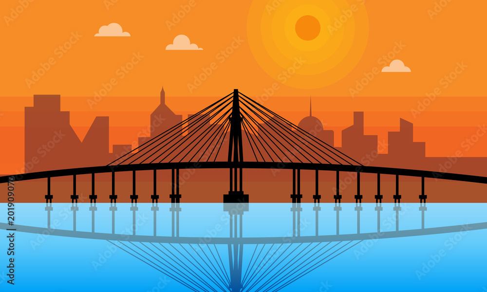 Ponte de ferro do Rio Negro que atravessa o estado do Amazonas