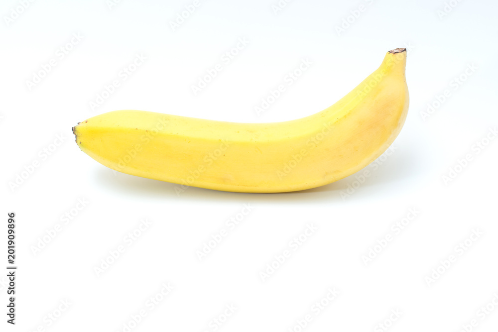 single banana isolated single banana isolated