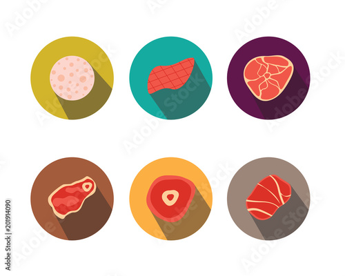 veal icon vector
