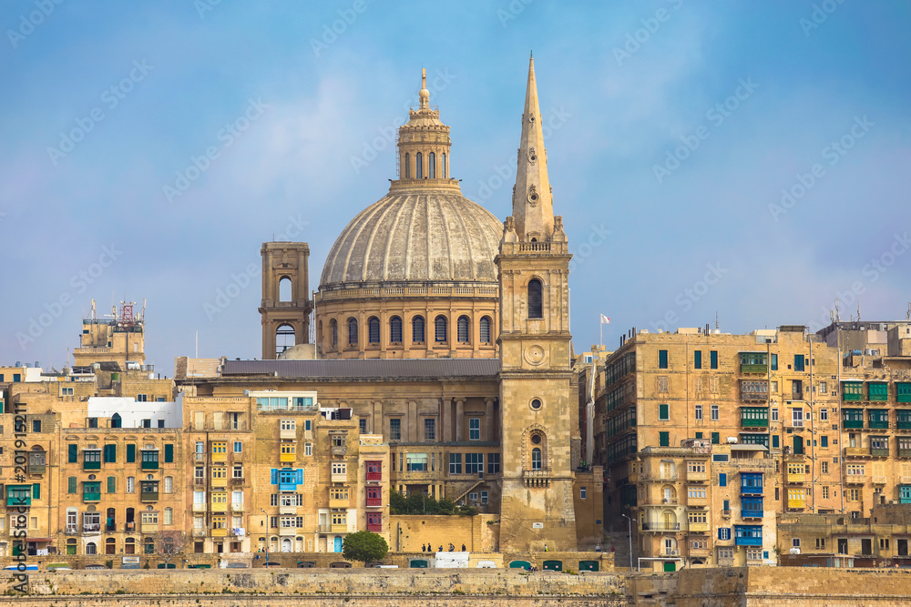  View of Valletta the capital city of Malta