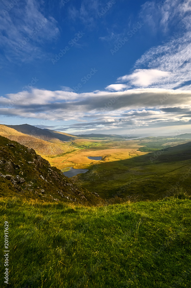 The Irish landscape, near Ladies View, Ireland