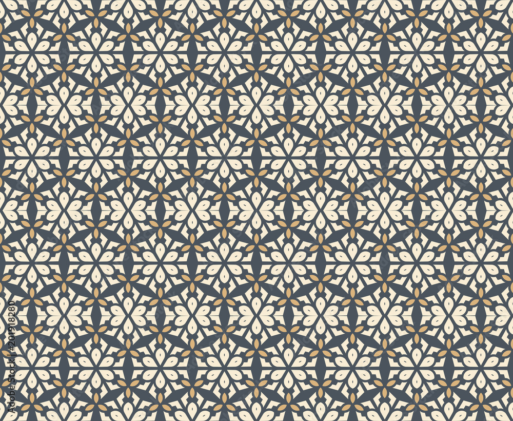 Seamless pattern decorative symmetries, ornament pattern vector Seamless pattern decorative symmetries, ornament pattern vector