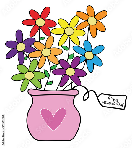 Wallpaper Mural Happy Mothers Day Flowers Torontodigital.ca